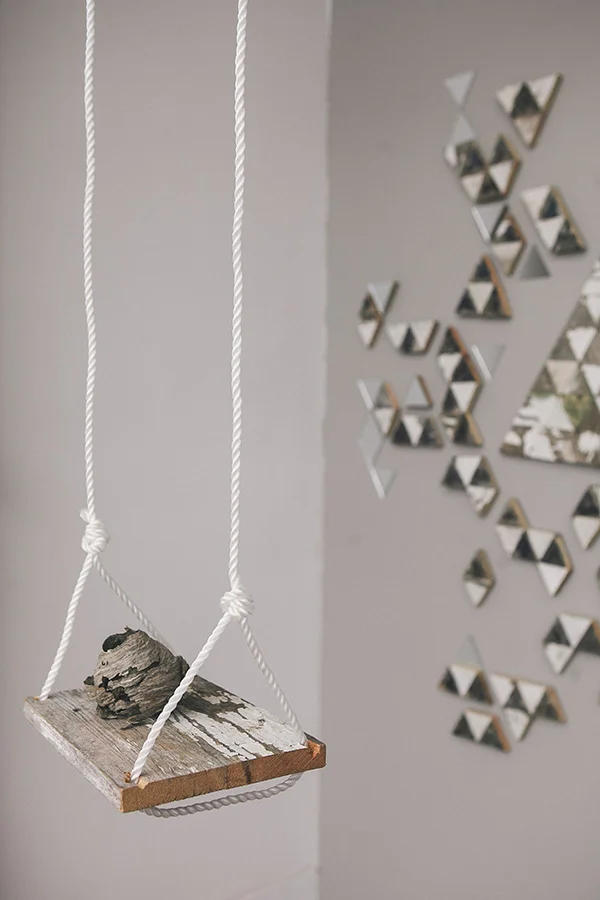 Swings Mixed media