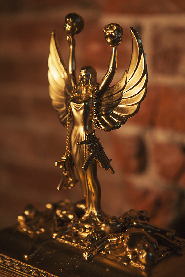 "Winged Victory and Body Parts" (detail)
