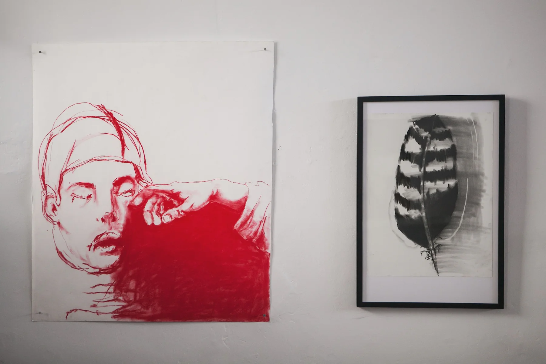 The calling of Saint Matthew or Michael (left), Implement #1 (right)