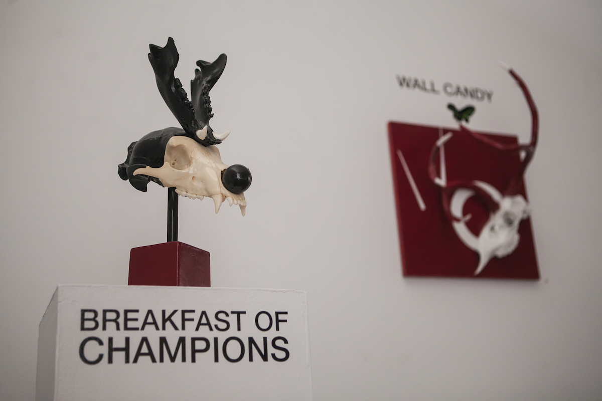 Breakfast of Champions (left), Wall Candy (right) SOLD