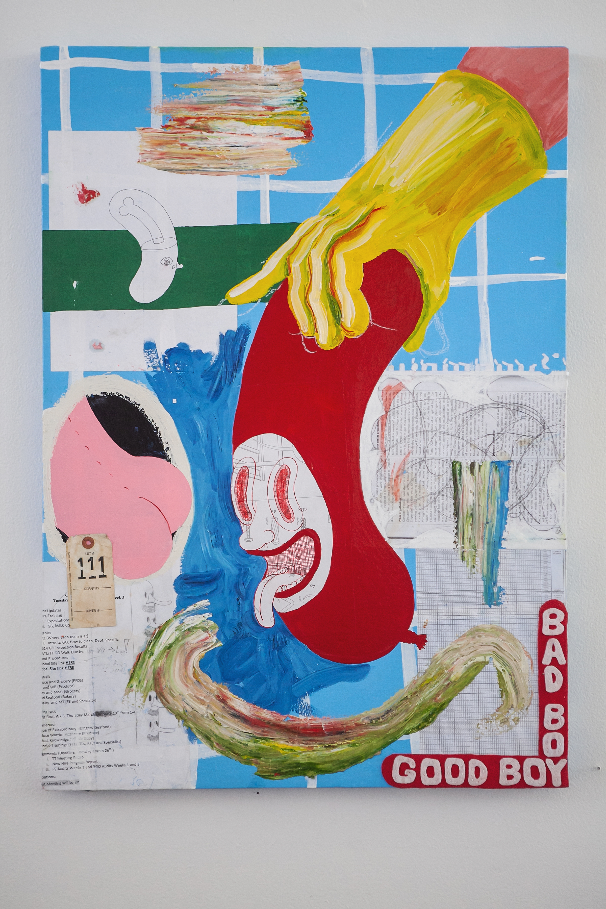 Good Boy / Bad Boy 24” x 34” 2018 $1,200