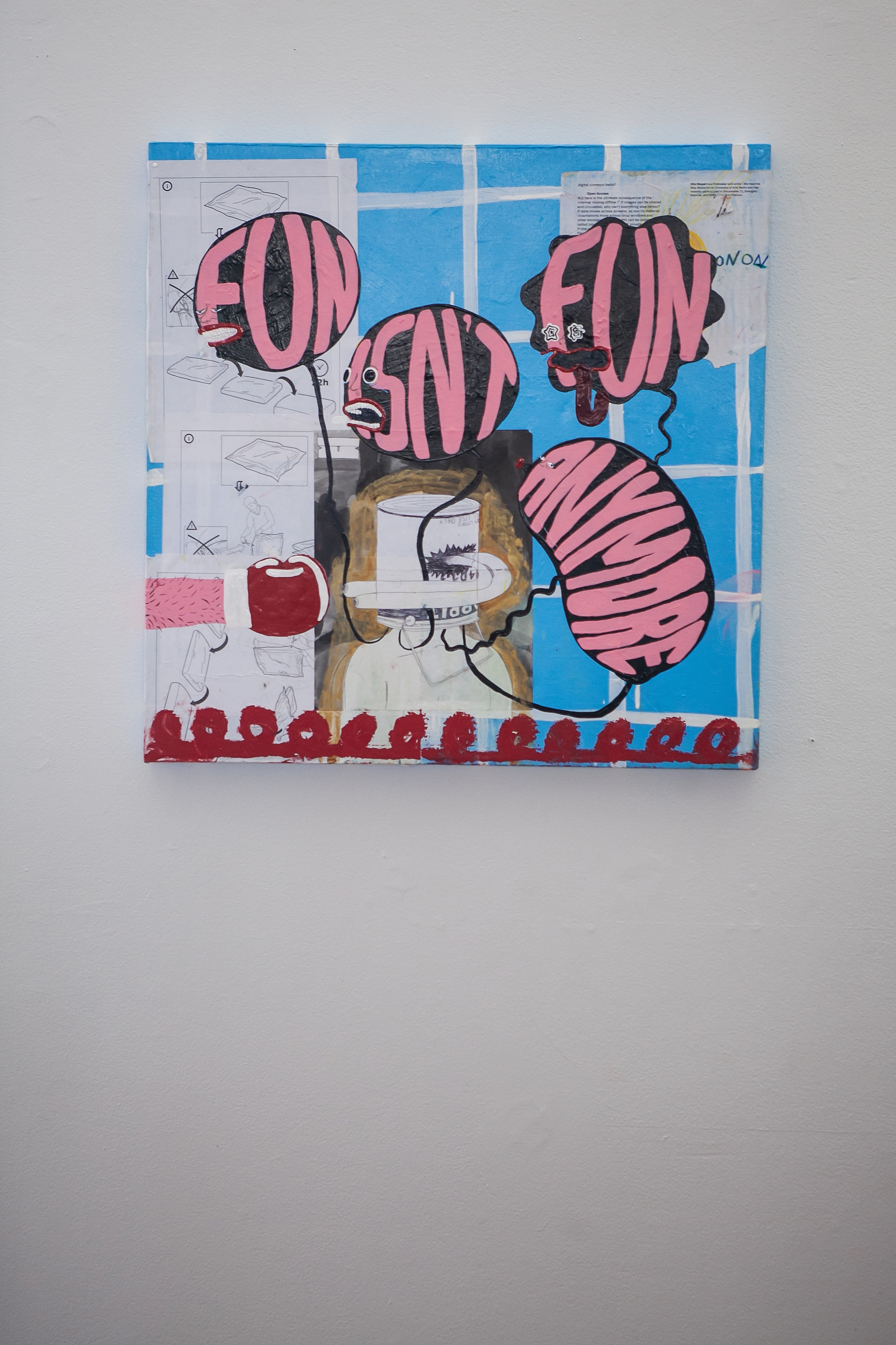 Fun Isn’t Fun Anymore 24” x 24” 2018 $1,000