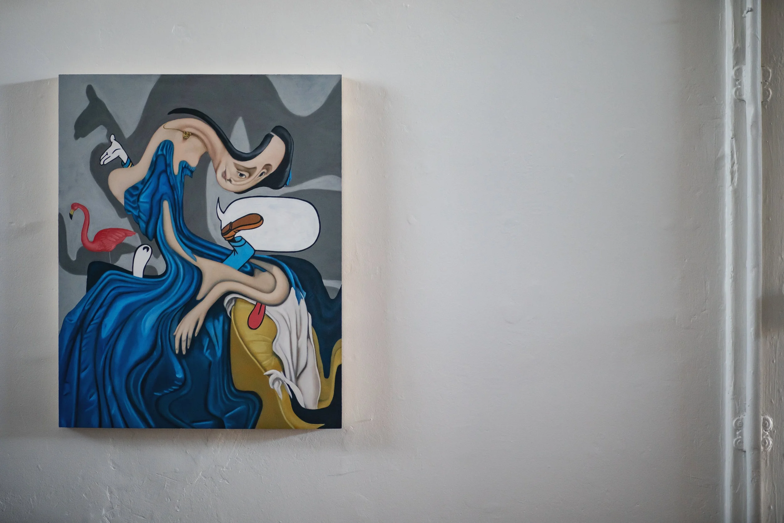 Warp - 24" x 30" - Oil on Panel - $ 1,700