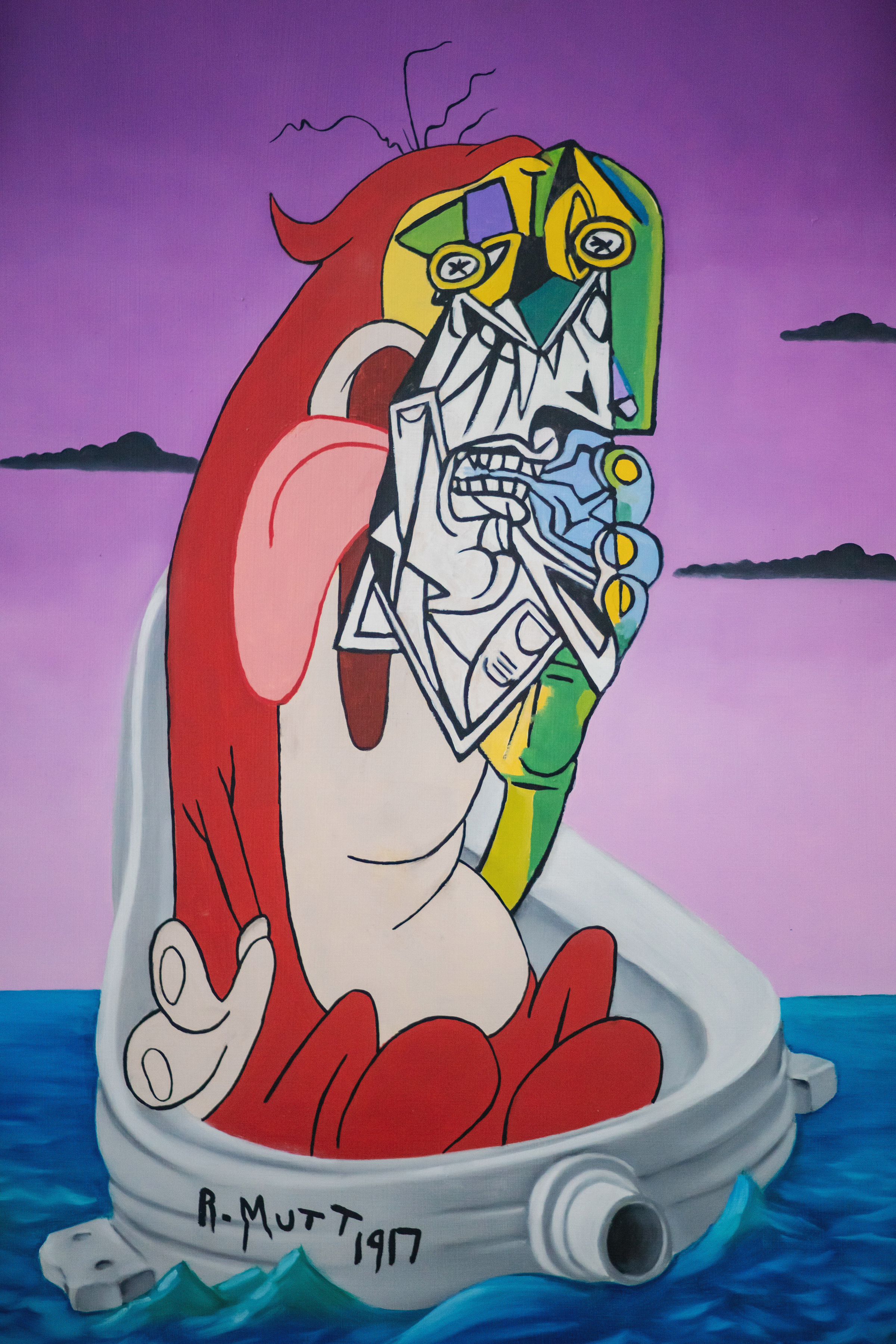 Lost at Sea - 19" x 24" - Oil on Panel - $ 1,500