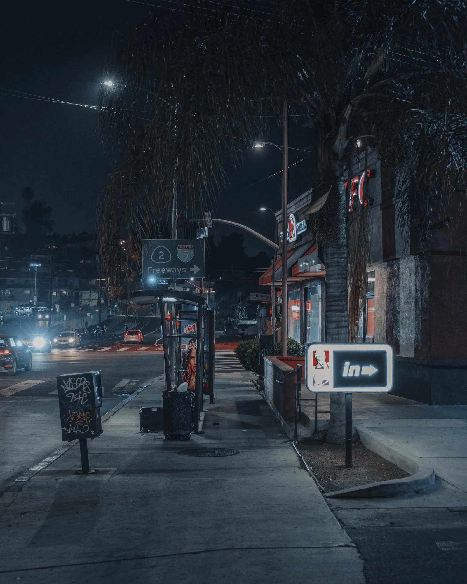 Taco Bell KFC, Los Angeles, 2018 C-Print, Kodak Endura Paper Open Edition, Signed 8”x10” - $45 Contact to Purchase