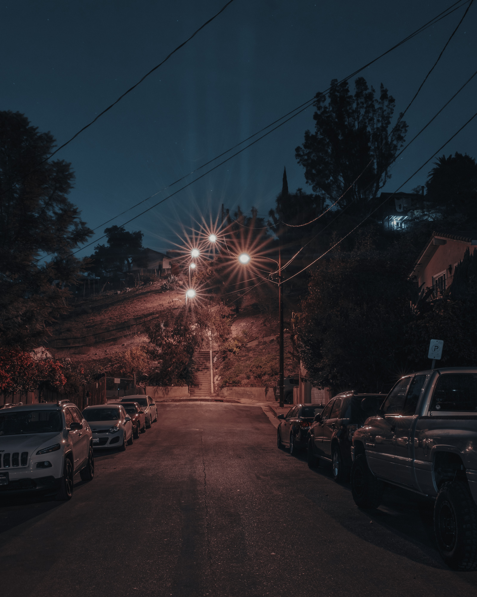Stairs on Peru, Los Angeles, 2018 C-Print, Kodak Endura Paper Open Edition, Signed 8”x10” - $45 Contact to Purchase
