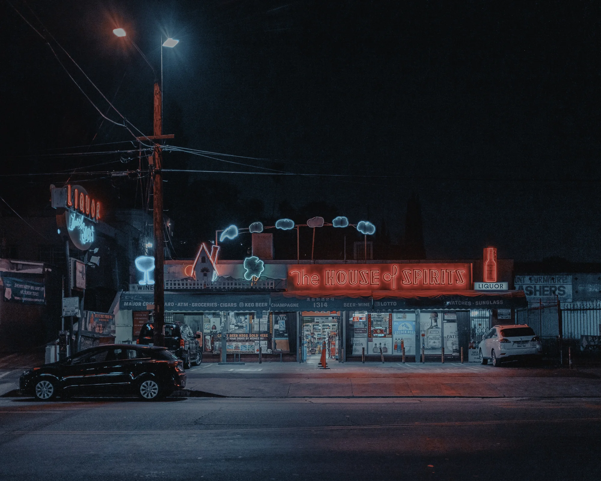 The House of Spirits, Los Angeles, 2016 C-Print, Kodak Endura Paper Open Edition, Signed 8”x10” - $45 Contact to Purchase