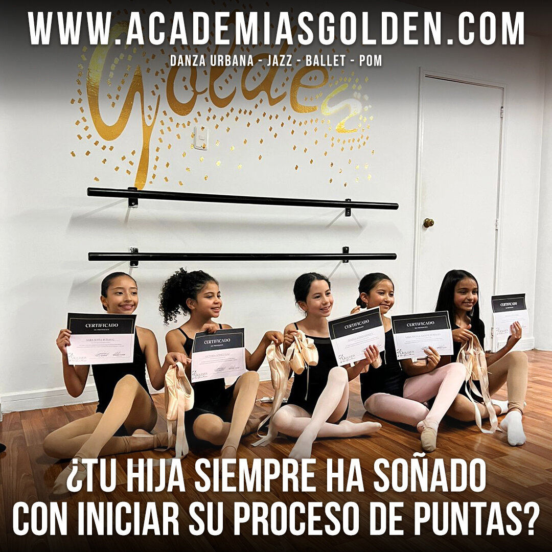 &iquest;Tu hija siempre ha so&ntilde;ado con iniciar su proceso de puntas? Nosotros te ayudamos a hacer sus sue&ntilde;os realidad. 
Escr&iacute;bemos por DM, para contarte como iniciar este hermoso y gratificante camino.

#goldenacademias #golden #m