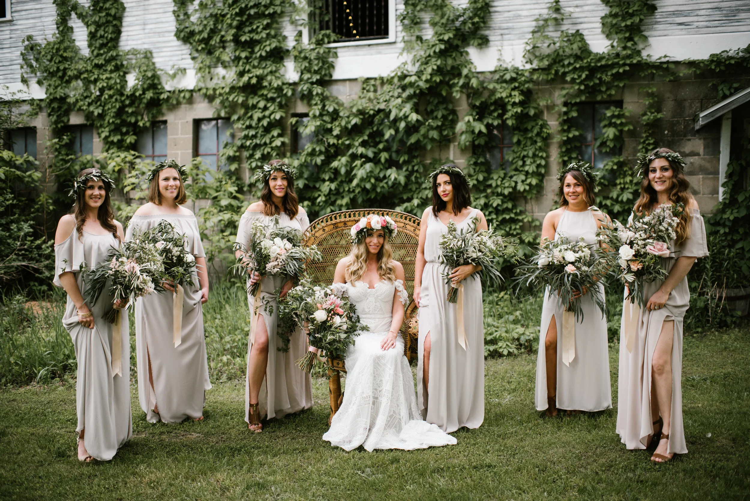Wedding at the The Blue Dress Barn in Benton Harbor, MI