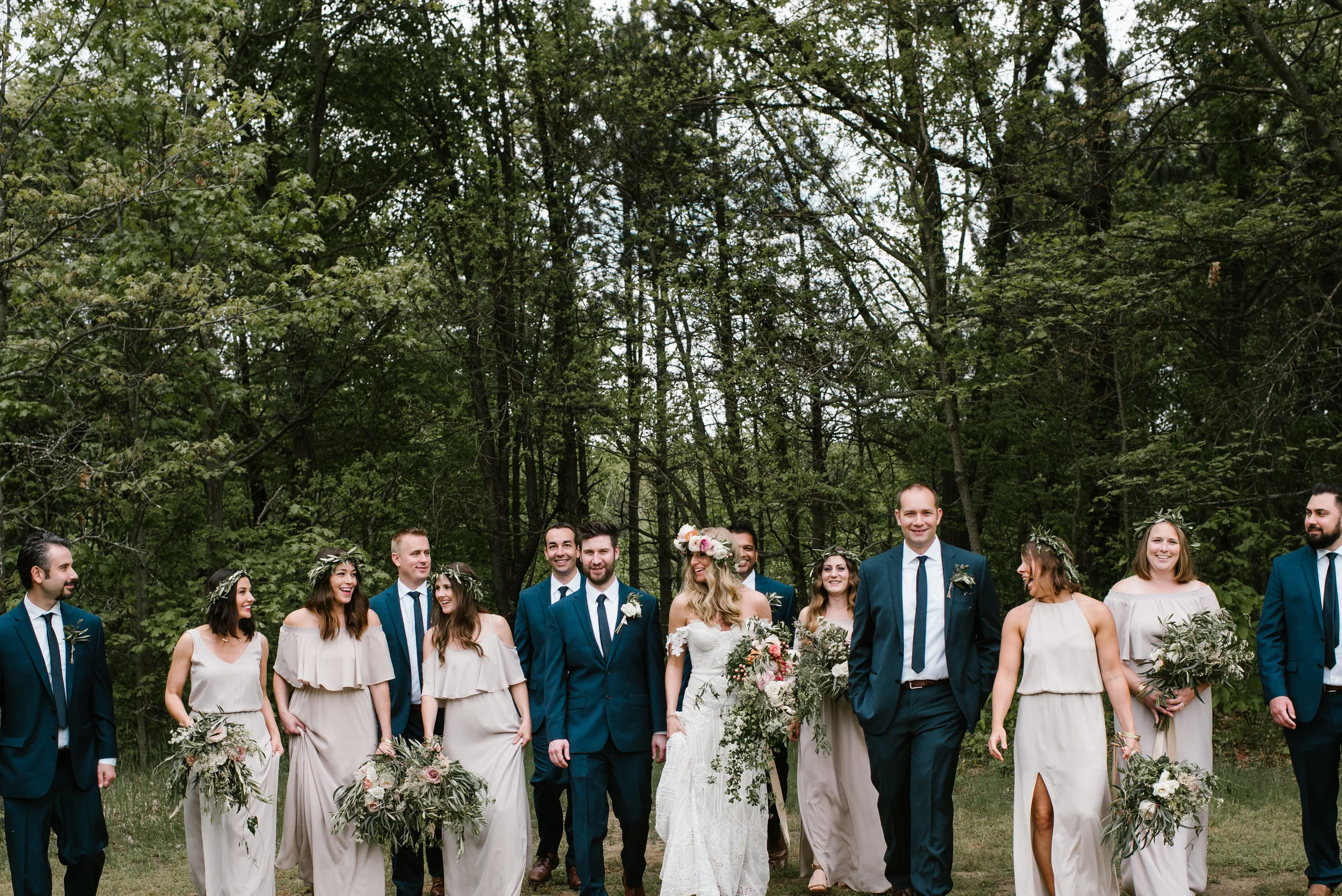 Wedding at the The Blue Dress Barn in Benton Harbor, MI