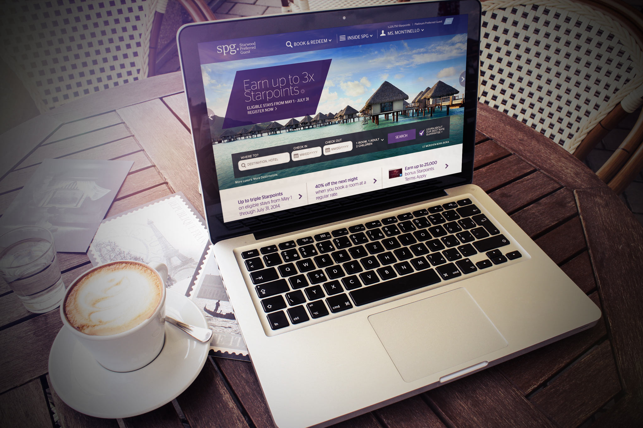 Starwood Preferred Guest -  Site Redesign