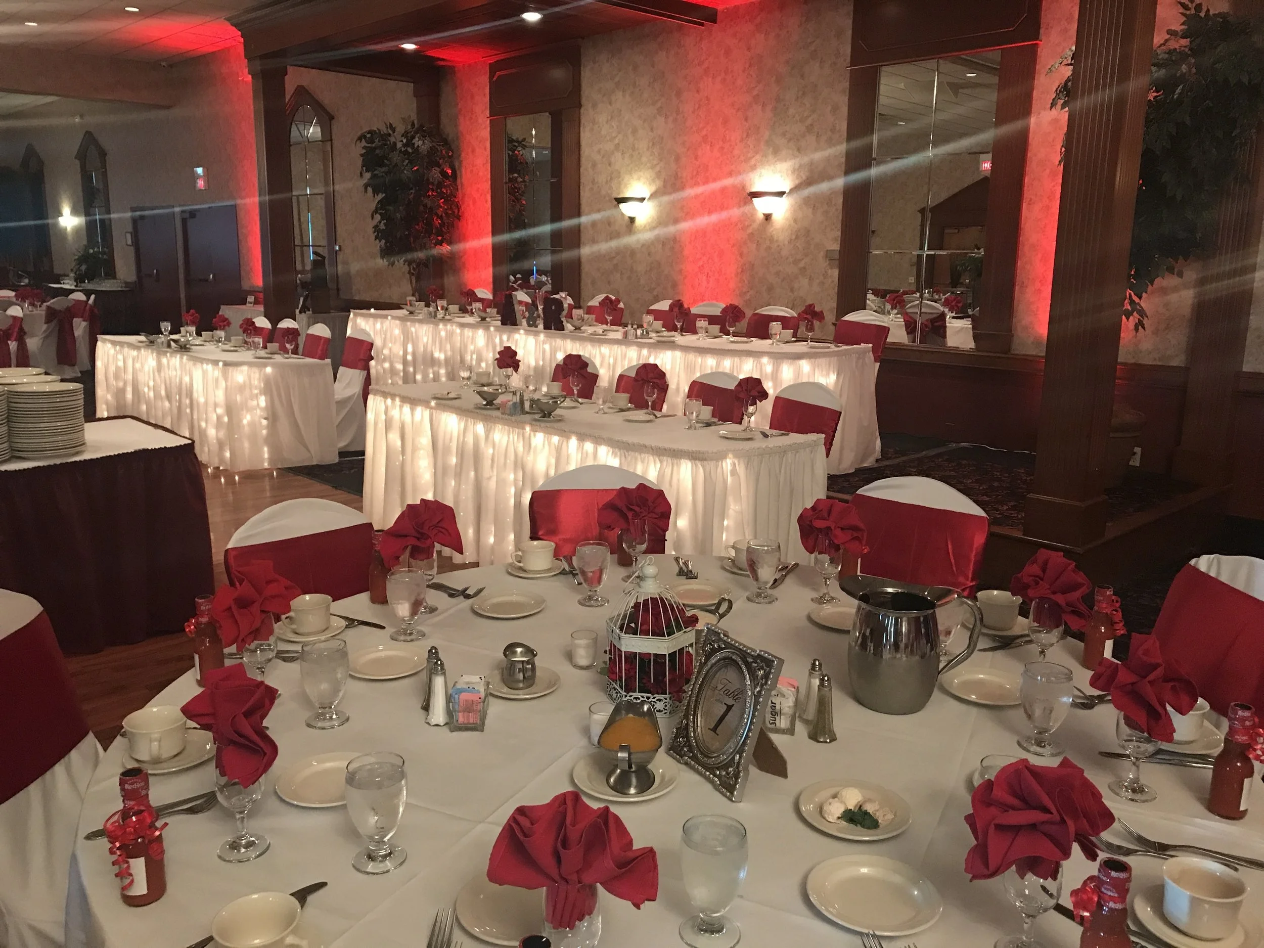 Red and White Wedding
