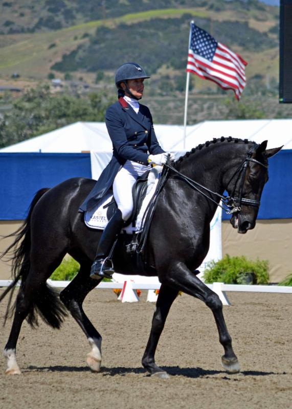 Intermediaire I winners Charlotte Jorst & Kastel's Adventure. Photo by Jennifer M. Keeler .