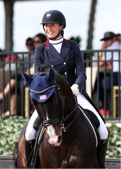Charlotte Jorst and Kastel’s Nintendo finished the U.S. Dressage Festival of Champions as one of the top eight Grand Prix combinations in the country. Photo by Susan J. Stickle.