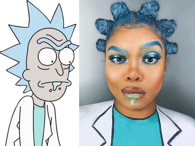 Rick and Morty Cosplay 🚀  #blackwomenincostume @b3astmama @lazyfoxmi @misstay215 @_.warfstache._ @cheheaven @harajukuchic @missdionne_danae @nova.centauri @issheblackorazn @keyraww____ @bigreddoodle @dyhcosplay @rekendallflames @impinkbichh @heirofg