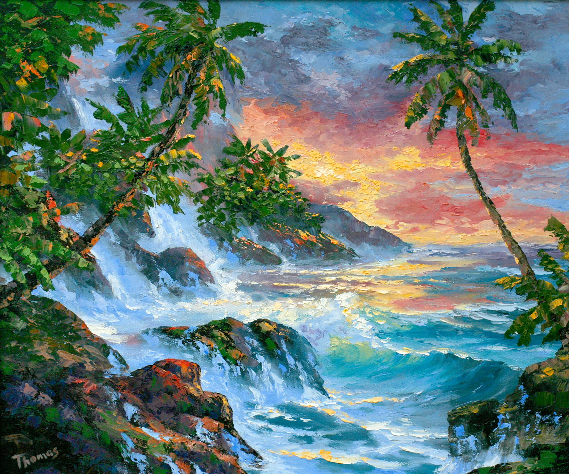 "Seascape Impression" 20x24