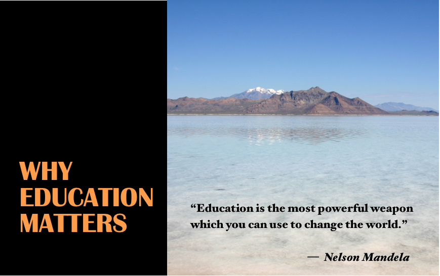 Postcard from Why Education Matters