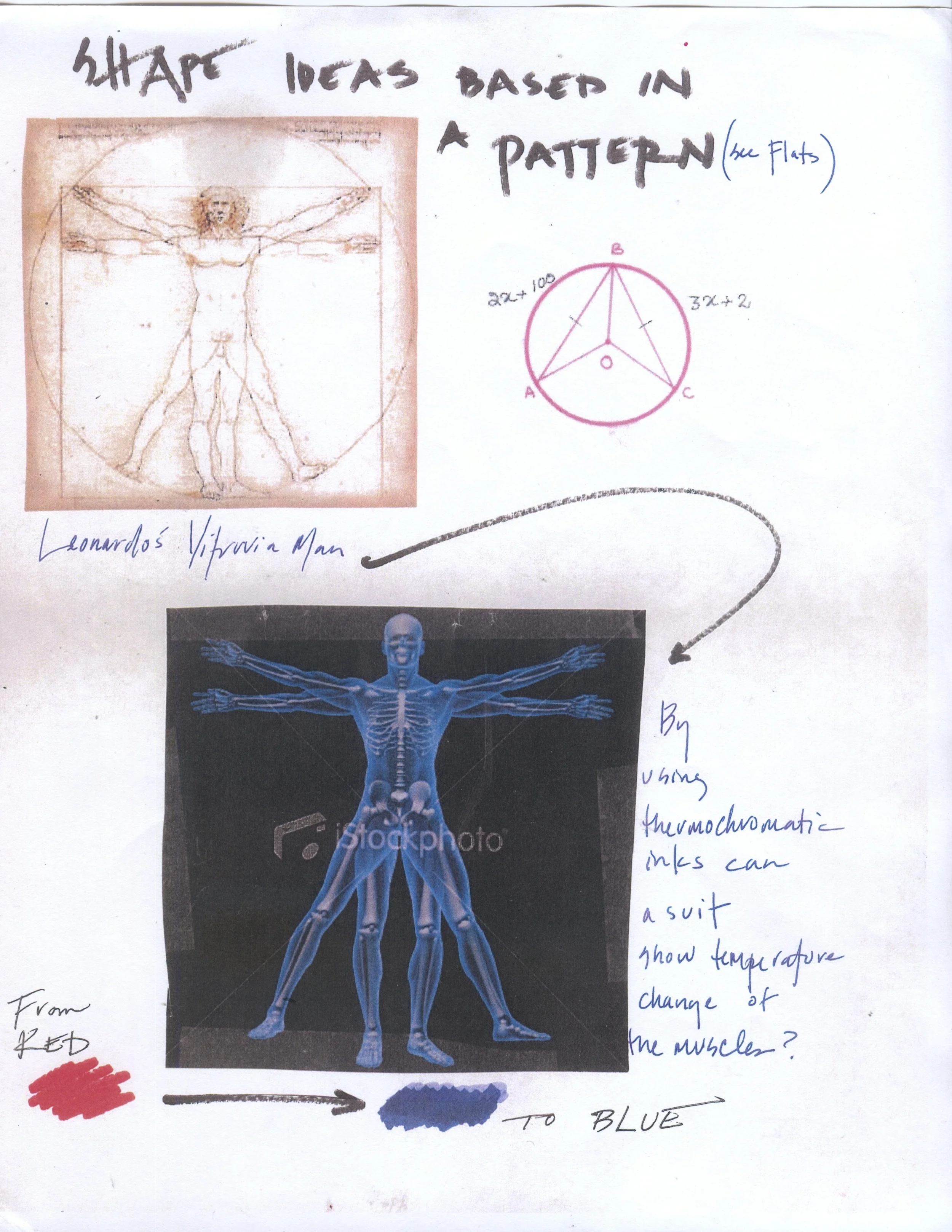 Mood board exploring the X axis that inspired the Streb pop action