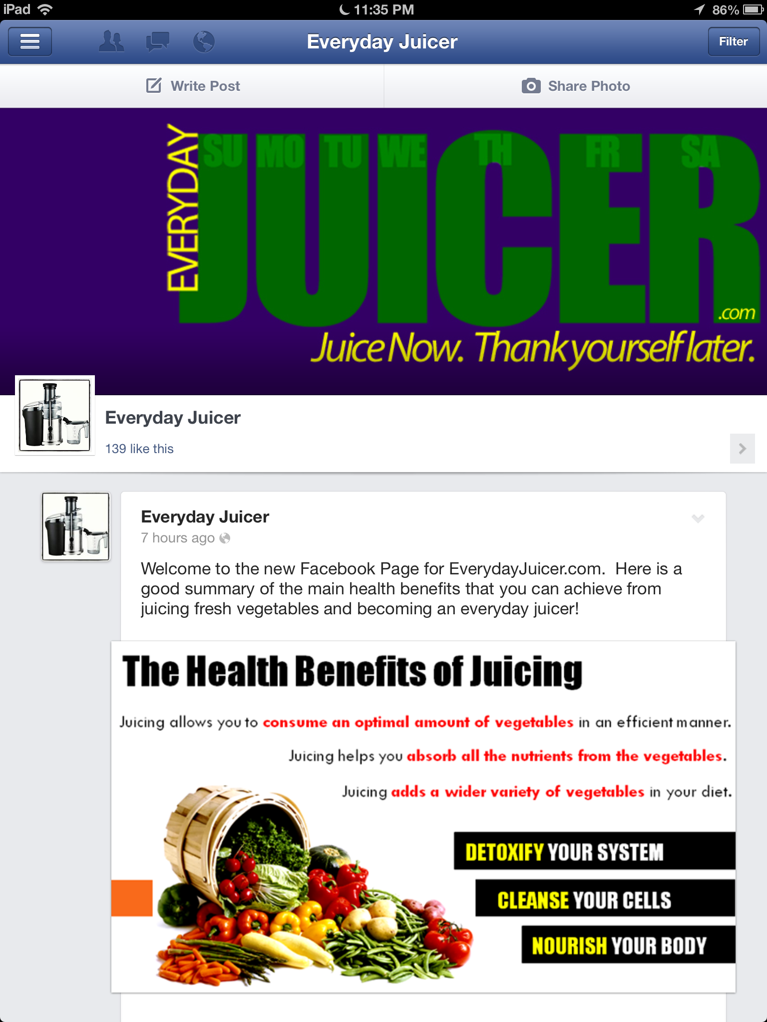 Now you can LIKE us on Facebook as well!