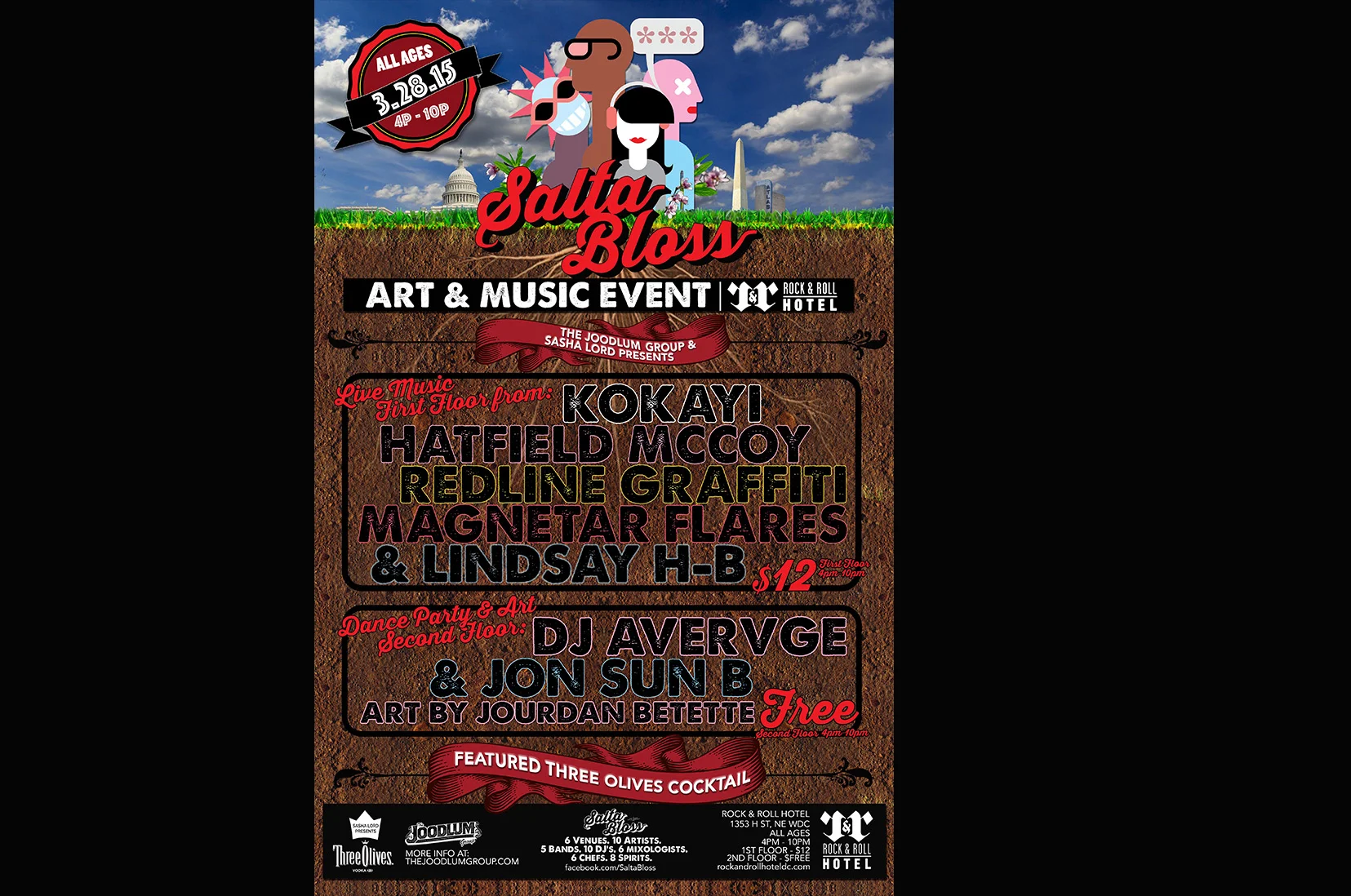 SALTA BLOSS Art & Music Event at ROCK N' ROLL HOTEL