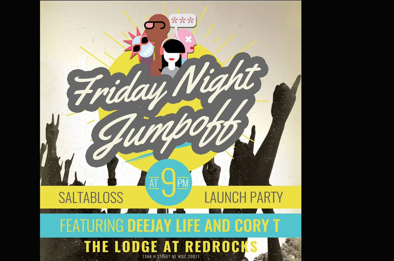 The Friday Night Jump Off: SALTA BLOSS LAUNCH PARTY w/DeeJay Life & DJ Cory T
