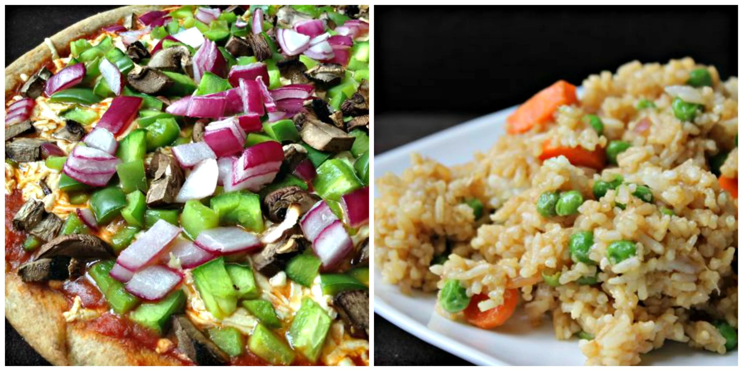 Quick Fried Rice & Pizza Recipes No Excuses 1 Vegan Family Meals