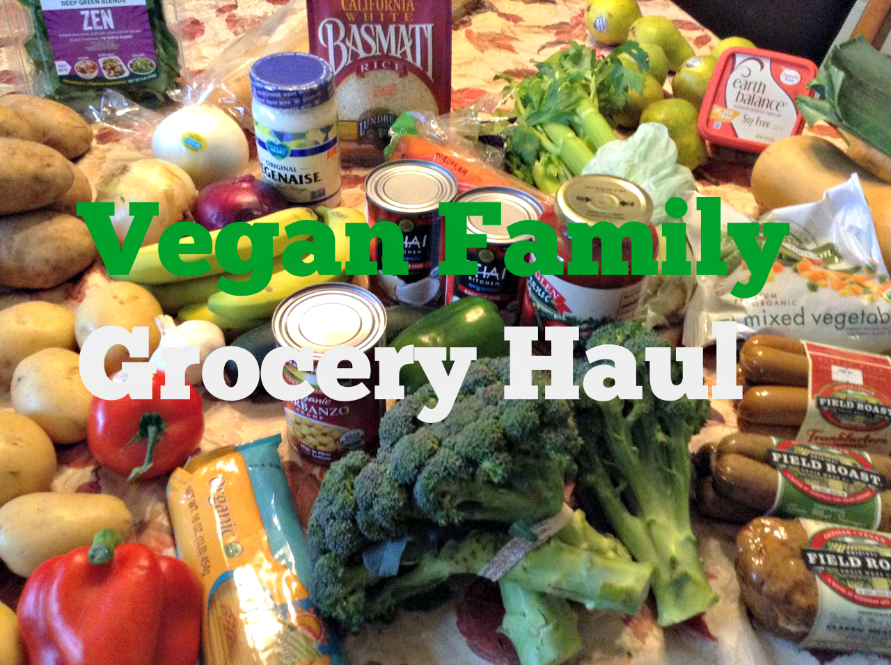 Click the picture to watch the grocery haul video 