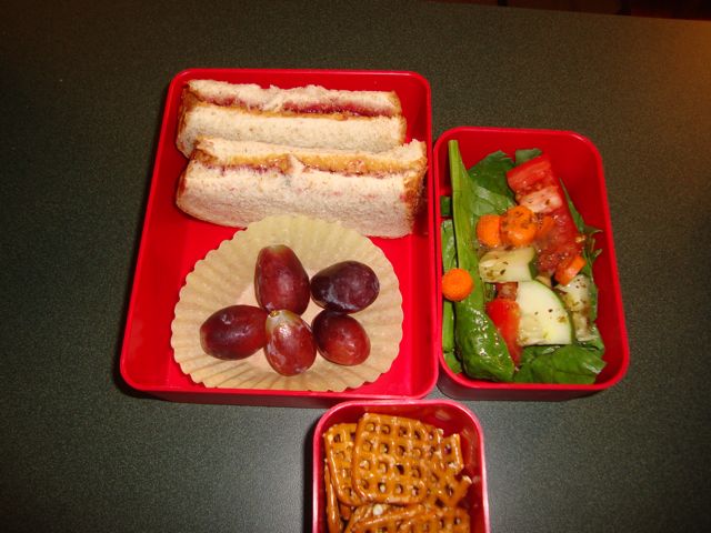This is a pic of my youngest son, Brandon's lunch from when he was about 6