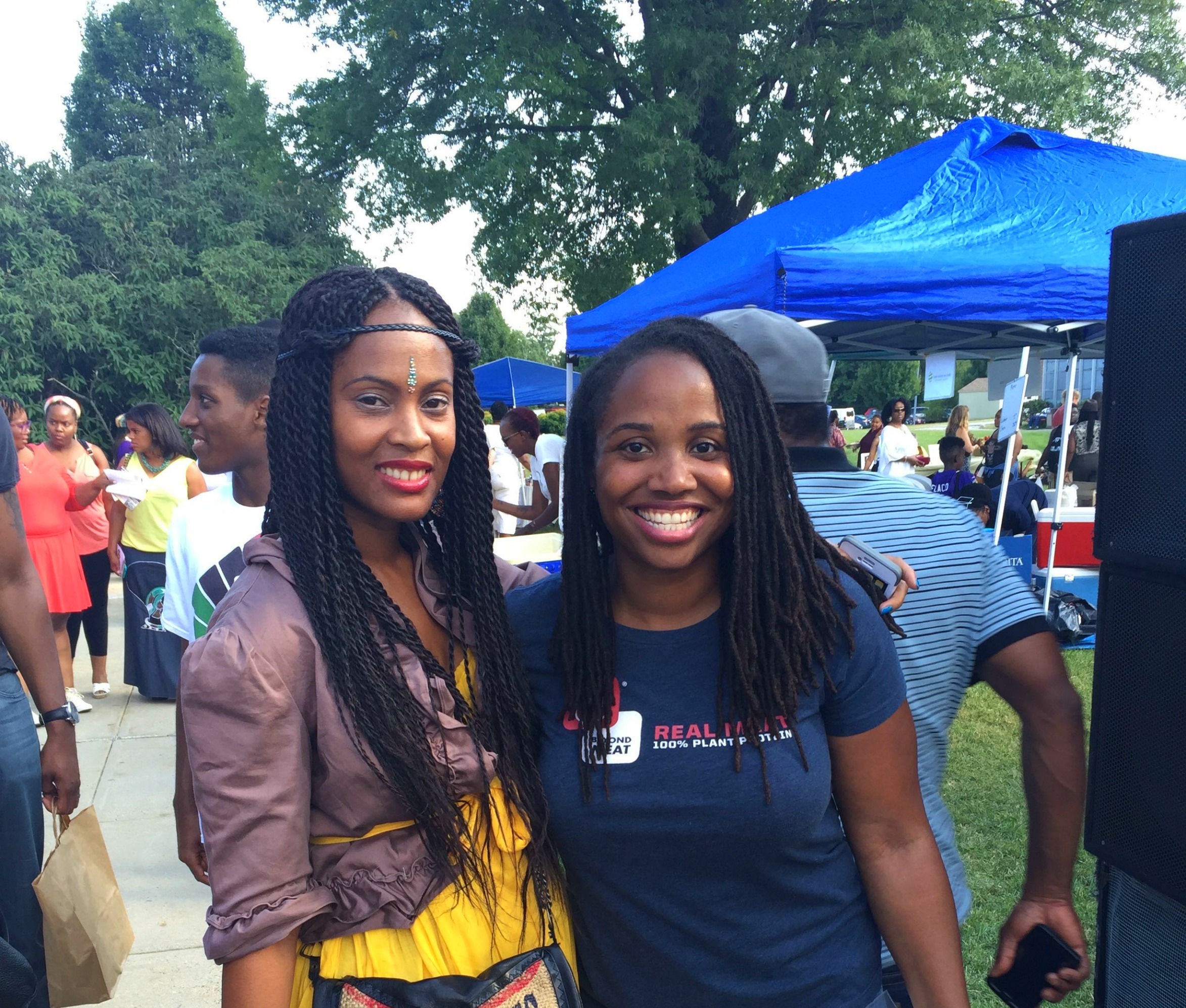with Chandra Lee of OrganicFlavas