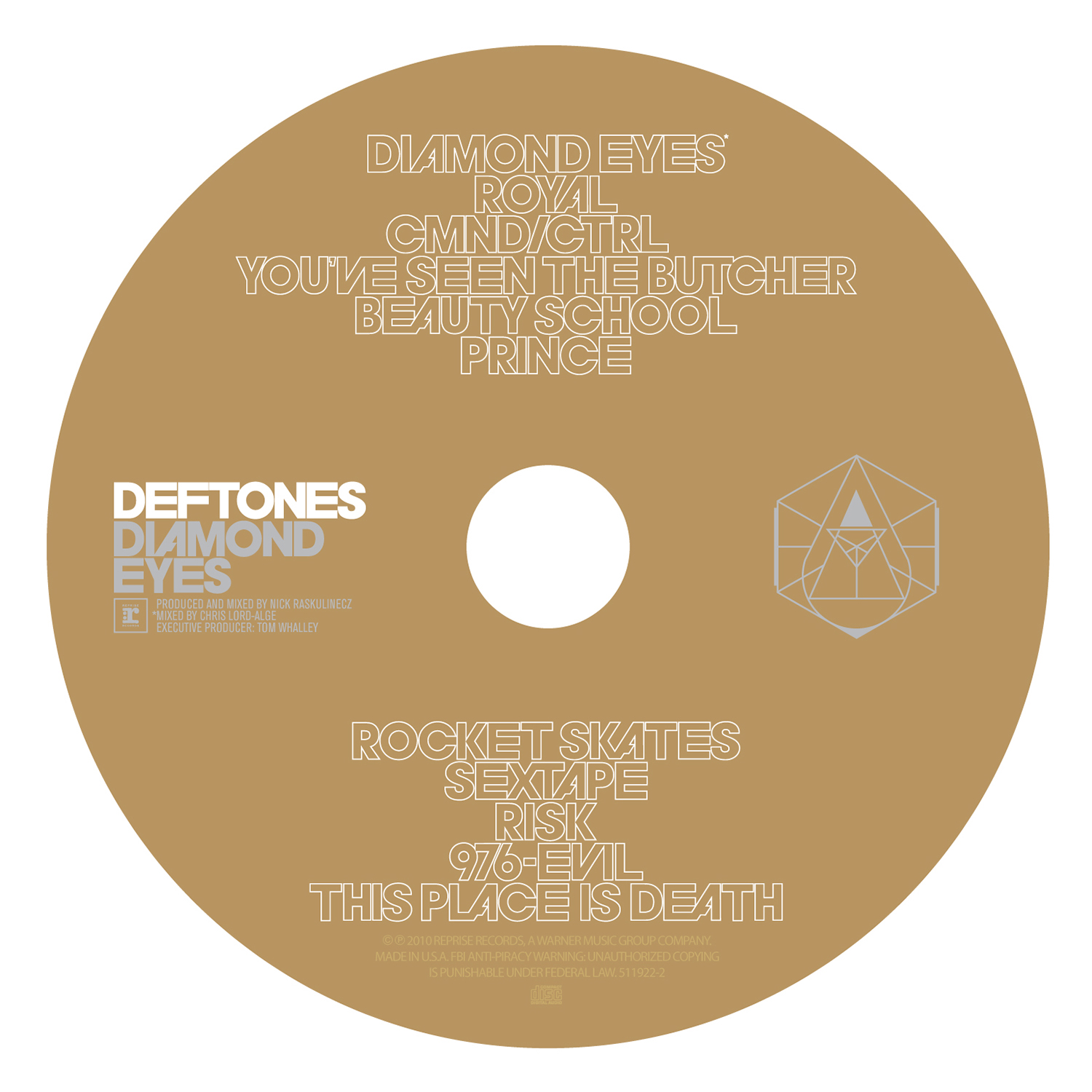 DEFTONES | DIAMOND EYES — Frank Maddocks Design
