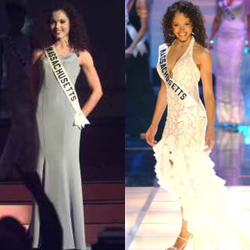Evening gown competition at Miss Teen USA 1998 & Miss USA 2003. Both were Sherri Hill dresses!