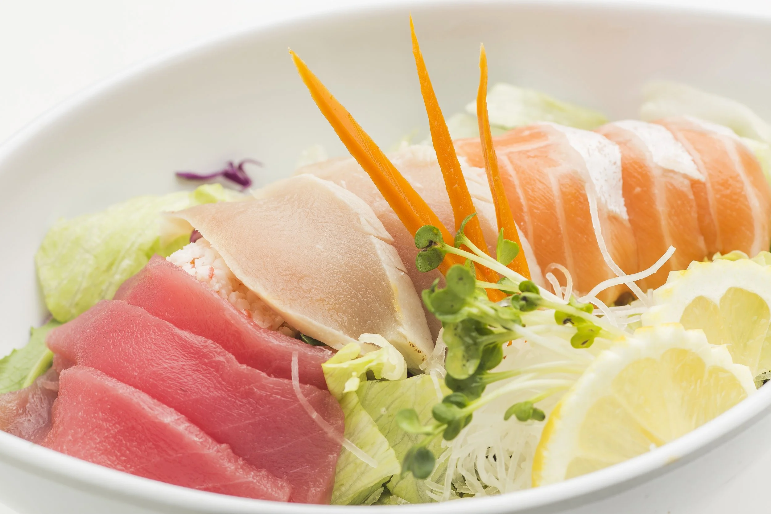 Chef's Sashimi Salad - Crabmeat, 3 Tuna, 3 Salmon, 3 Albacore.jpg