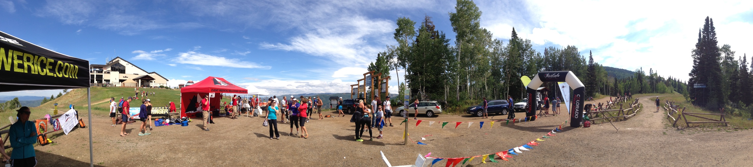 Finish Line Area