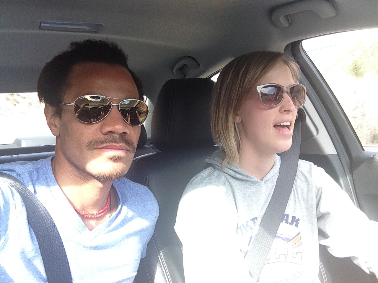 If you're not gonna sing on a road trip...don't even bother having one :)