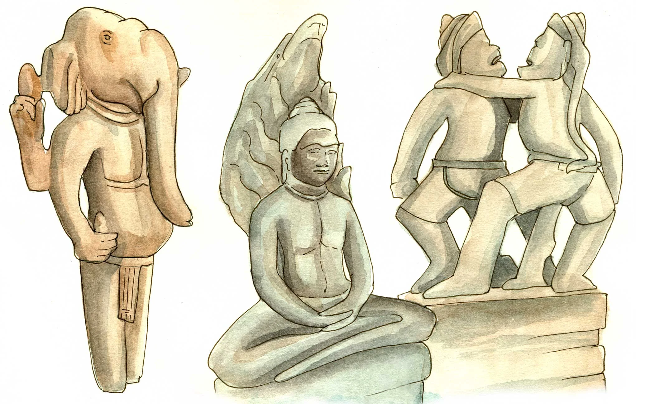 Sculptures from the National Museum