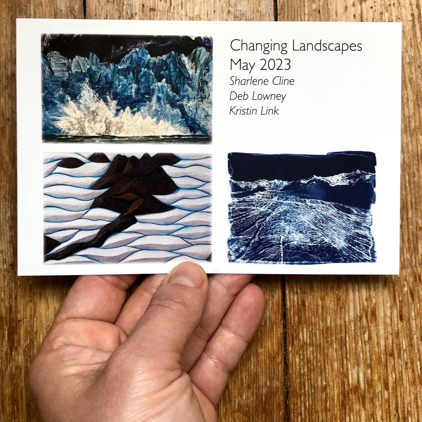 Tonight! Join us for the opening of Changing Landscapes at Bunnell Street Arts Center in Homer. I&rsquo;m so excited to share my new cyanotype work along side the work of Sharlene Cline and Deb Lowney. Opening from 5-7 pm with an artist talk at 6 pm.