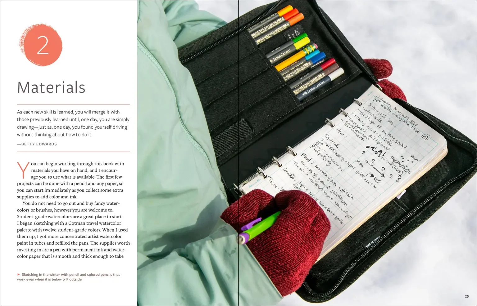 Discover the Art of Field Sketching by Kristin Link