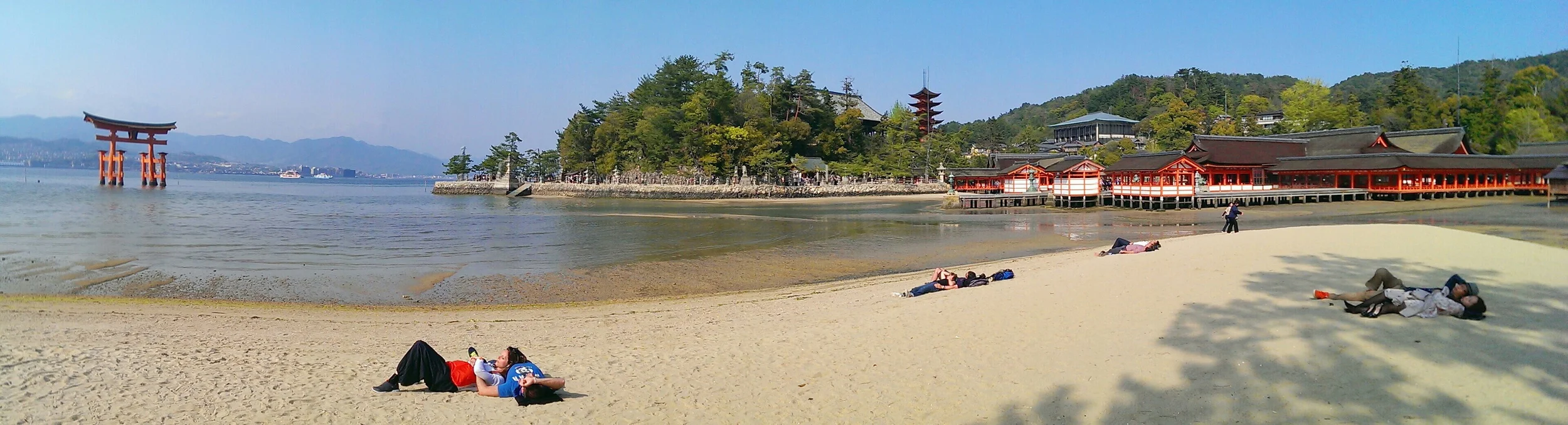 Post lunch siesta on Miyajima Island