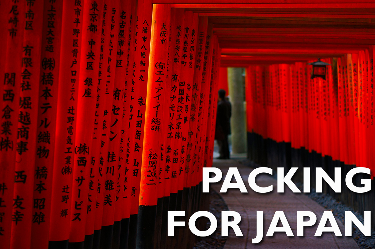 Japlanning 101 Packing For Japan Japlanning Com