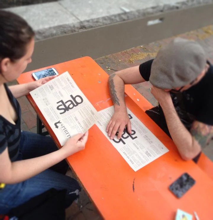 Patrons at Slab