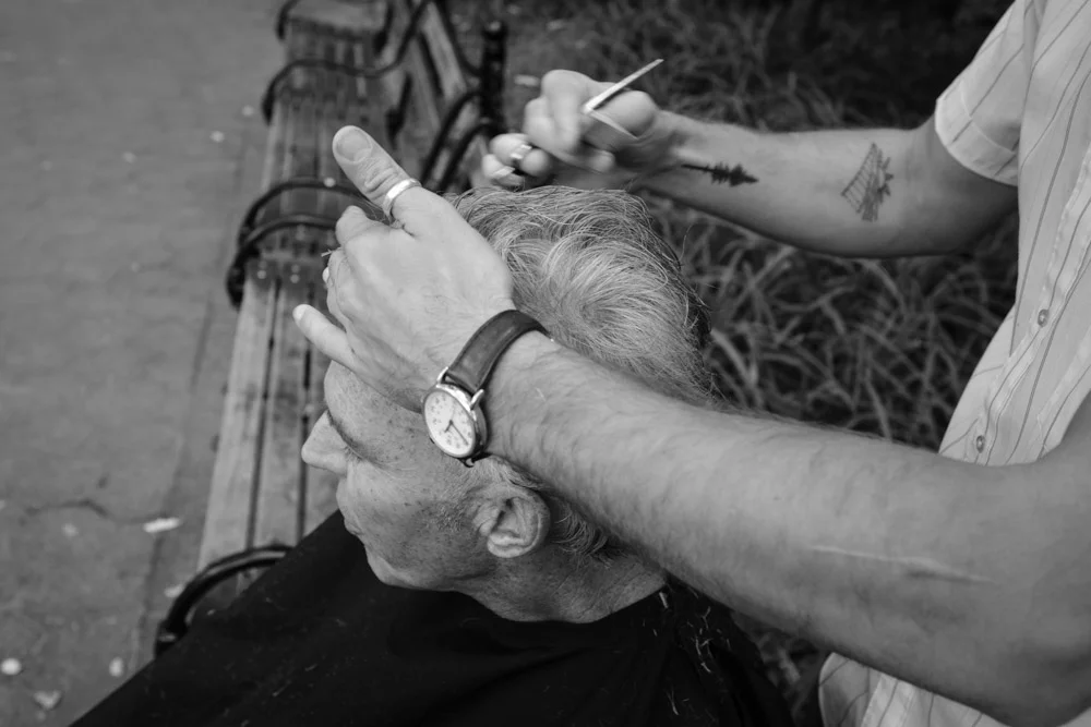 Irish Mike ~ #DoSomethingForNothing NYC ©Valérie Jardin