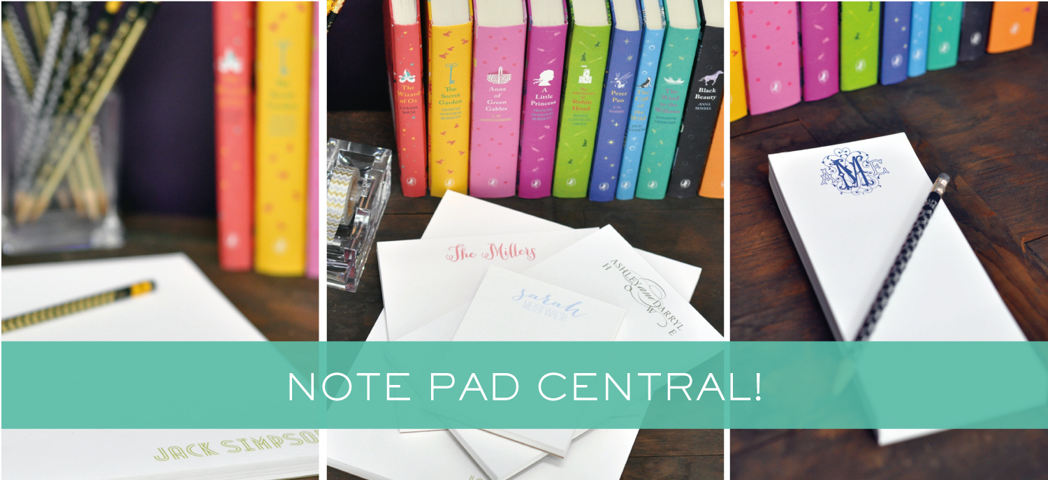 Personalized Note Pads