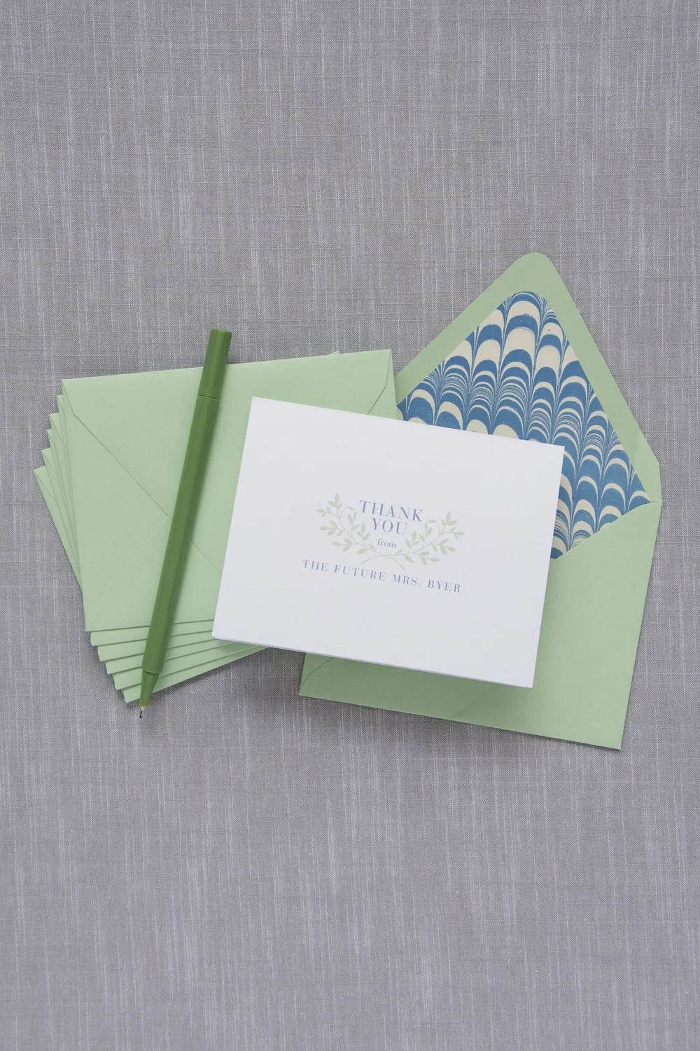 Folded Handwritten Note