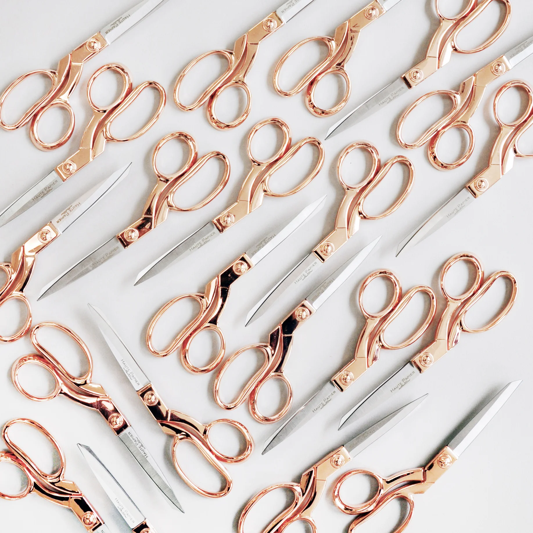 Rose Gold Scissors — Haute Papier