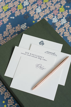 Gift Card for Grand Silk Stationery Box with Envelope Liners — Haute Papier