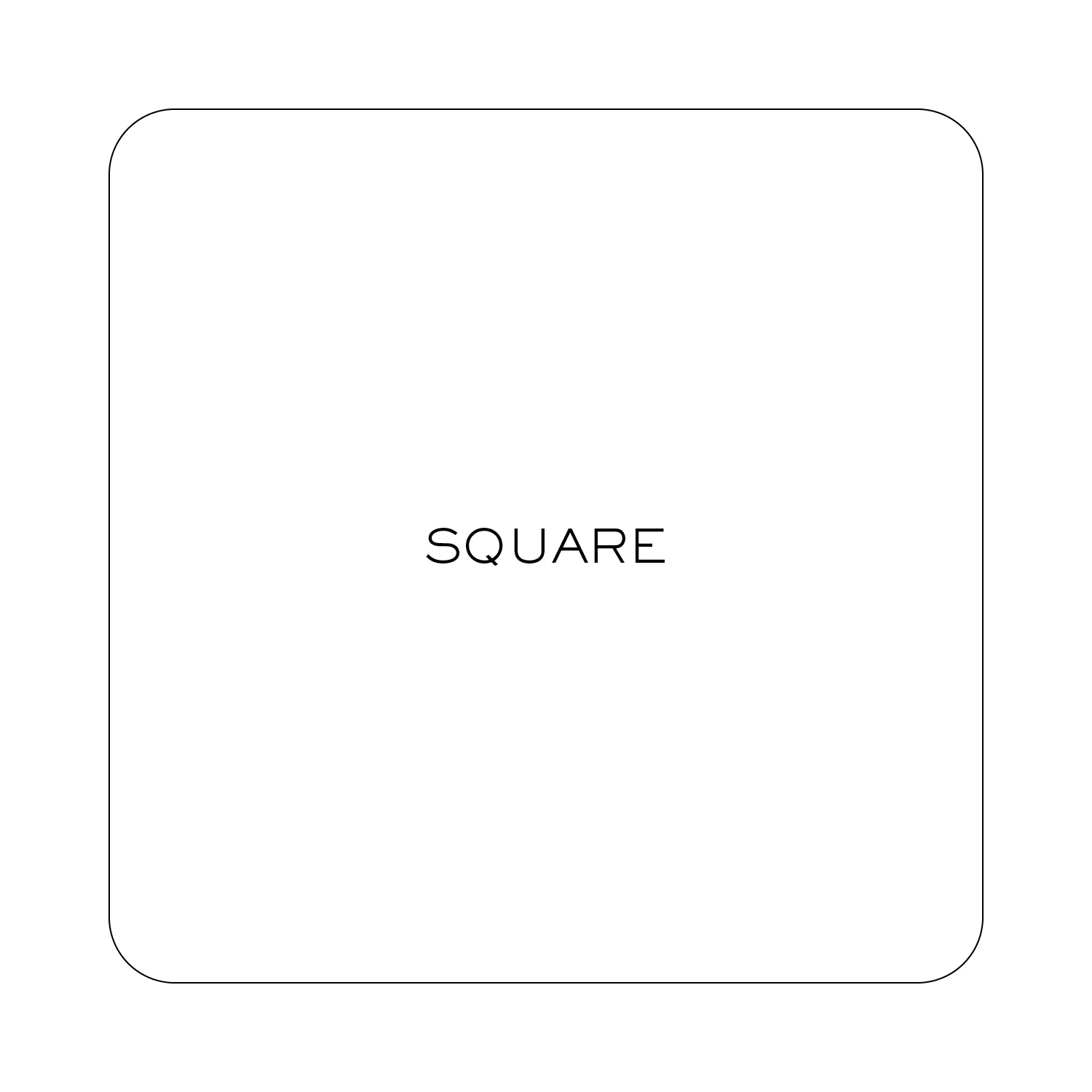 Coaster Shapes — Haute Papier