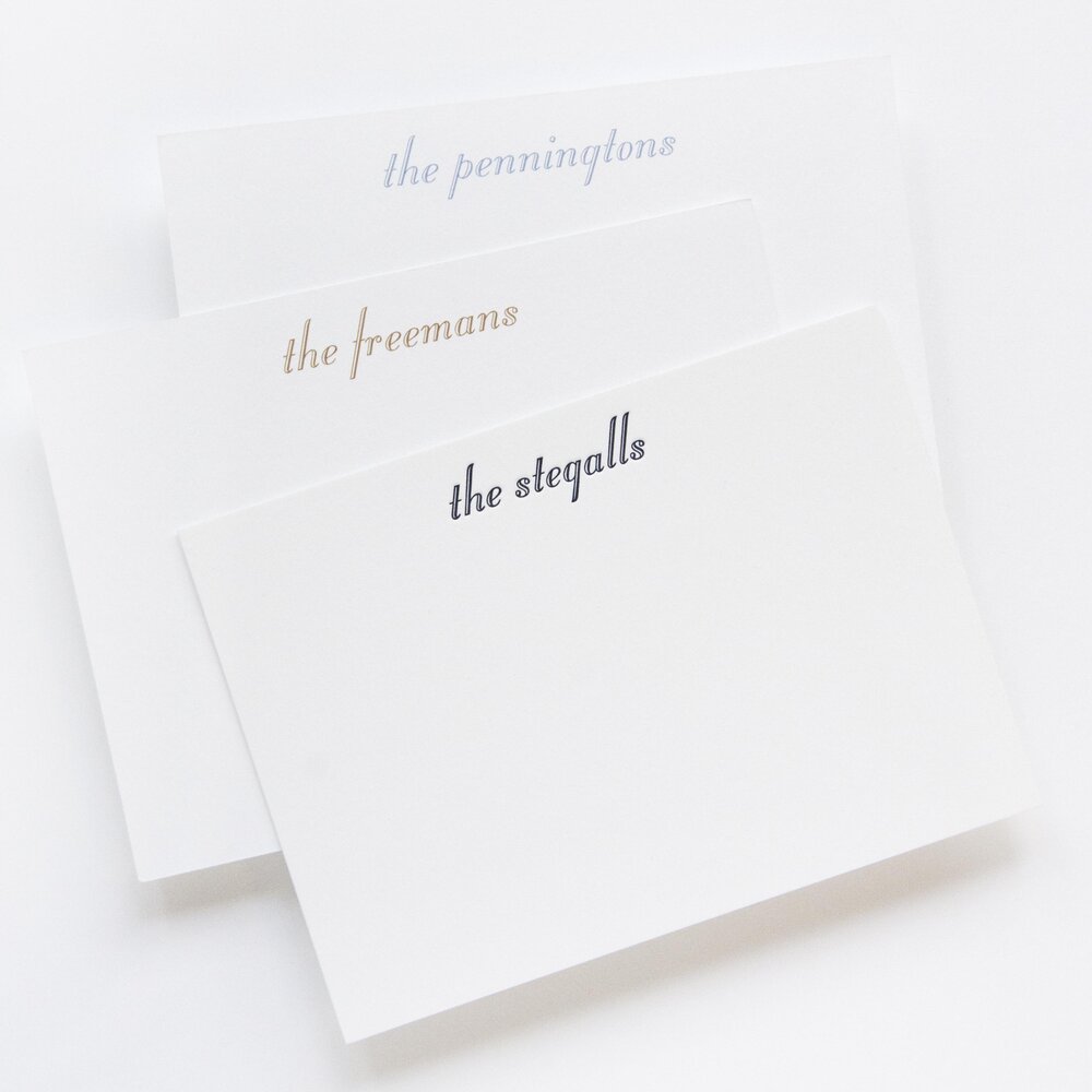 What is personalized stationery and how should I use it?