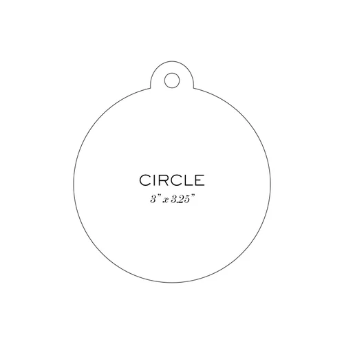 Gift Tag Shape