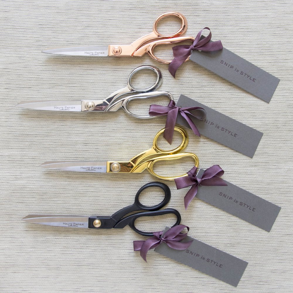 Set of 2 French Style Sheet Metal Shears, Straight and Curved Scissors,  Jewelry Metal Shears, Silver Cutting Shears, Brass Shears, Copper 