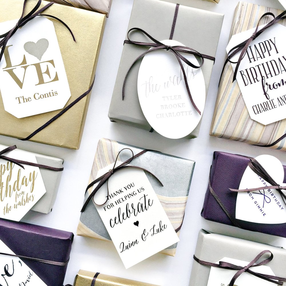 Personalized Gift Tags — Haute Papier
